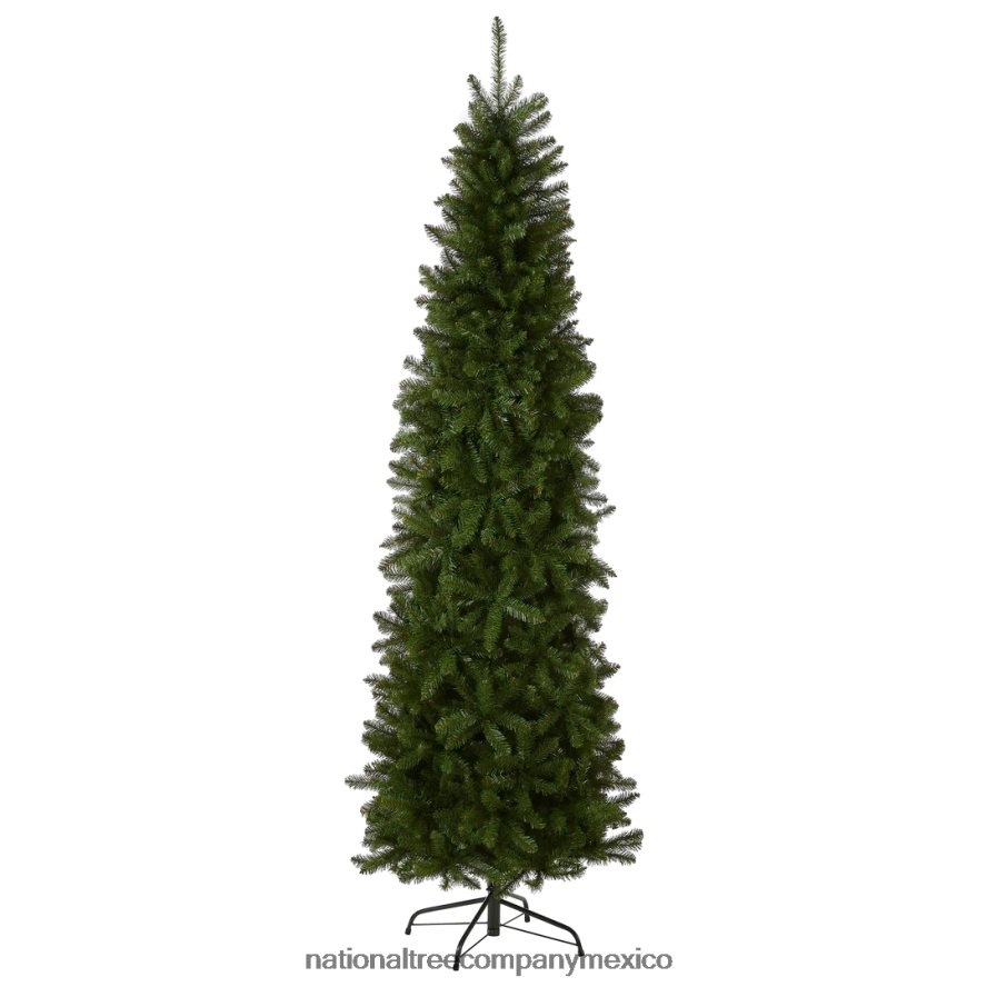 árboles | mx National Tree Company árbol de Navidad artificial delgado, verde, abeto Kingswood, incluye soporte, 7,5 pies 8JB84J6