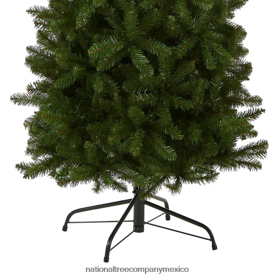 árboles | mx National Tree Company árbol de Navidad artificial delgado, verde, abeto Kingswood, incluye soporte, 7,5 pies 8JB84J6
