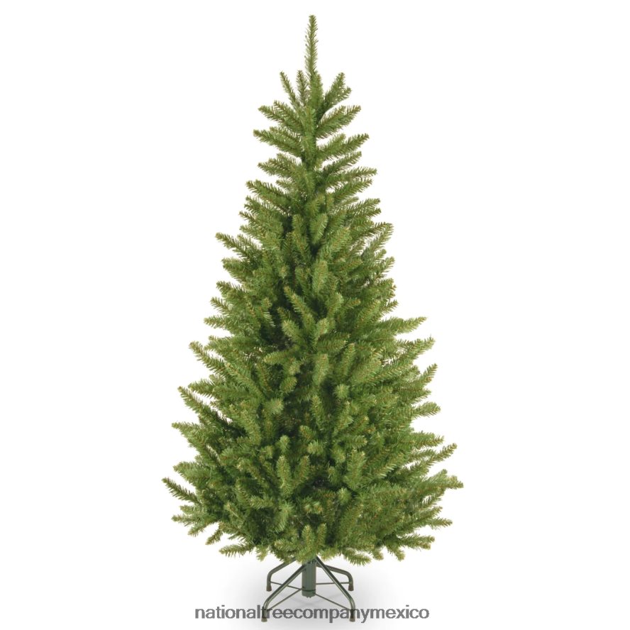 árboles | mx National Tree Company árbol de navidad artificial delgado, verde, abeto fraser natural, incluye soporte, 4.5 pies 8JB84J38