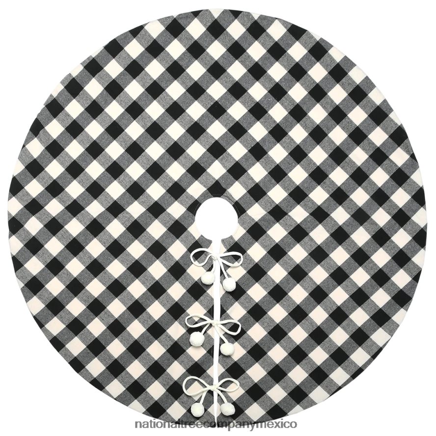 decoración | mx National Tree Company Falda de árbol a cuadros de 52" de colección general de tiendas 8JB84J578