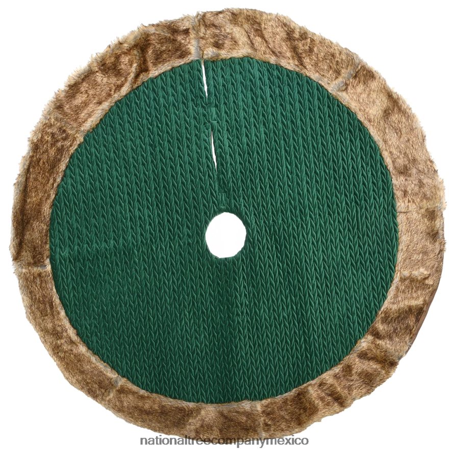 decoración | mx National Tree Company Falda de árbol acolchada de colección rural de 48" 8JB84J579