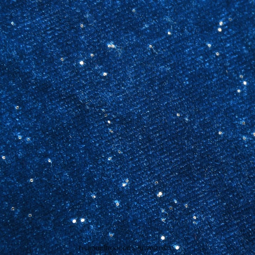 decoración | mx National Tree Company Falda de árbol azul marino y plateada de la colección Arctic Lights de 48