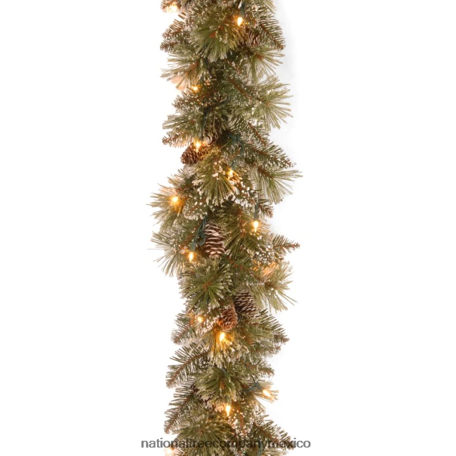 vegetación | mx National Tree Company First Traditions Árbol de Navidad delgado con bisagras de pino arcadia artificial de 7,5 pies y cachemira 8JB84J409