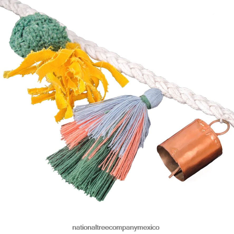 vegetación | mx National Tree Company Guirnalda boho multicolor hgtv home collection de 72