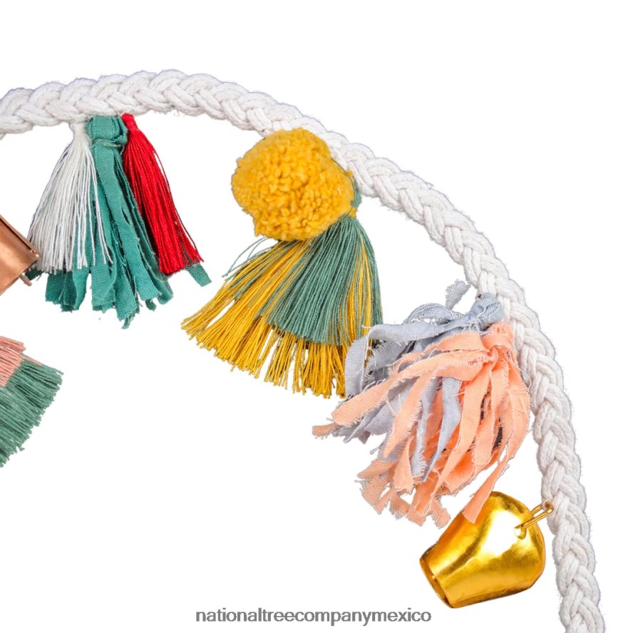 vegetación | mx National Tree Company Guirnalda boho multicolor hgtv home collection de 72