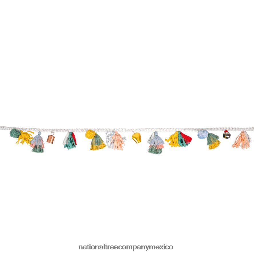 vegetación | mx National Tree Company Guirnalda boho multicolor hgtv home collection de 72