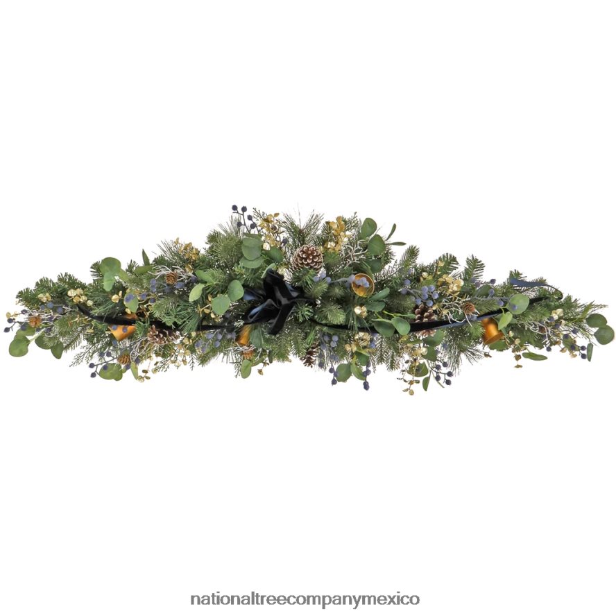 vegetación | mx National Tree Company Colección para el hogar hgtv de 60" swiss chic mantle swag 8JB84J499