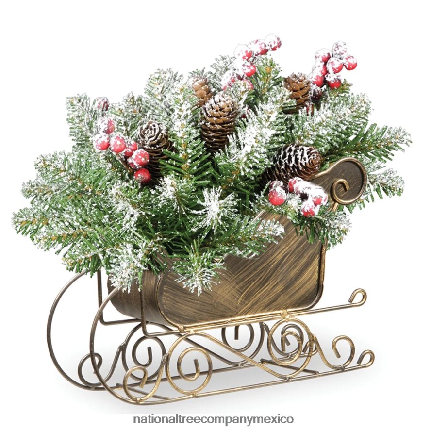 vegetación | mx National Tree Company trineo nevado de abeto dunhill 8JB84J452