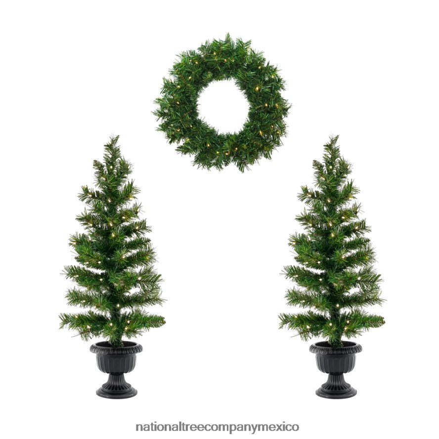 vegetación | mx National Tree Company paquete de cálida bienvenida surtido preiluminado 8JB84J516